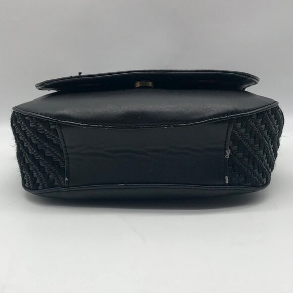 Desigual Black Faux Leather Varsovia Far West Crossbody Bag - Picture 5 of 10